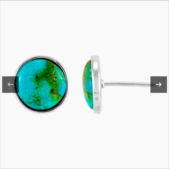 Global Dup Stud Earrings New - Picture 1 of 5